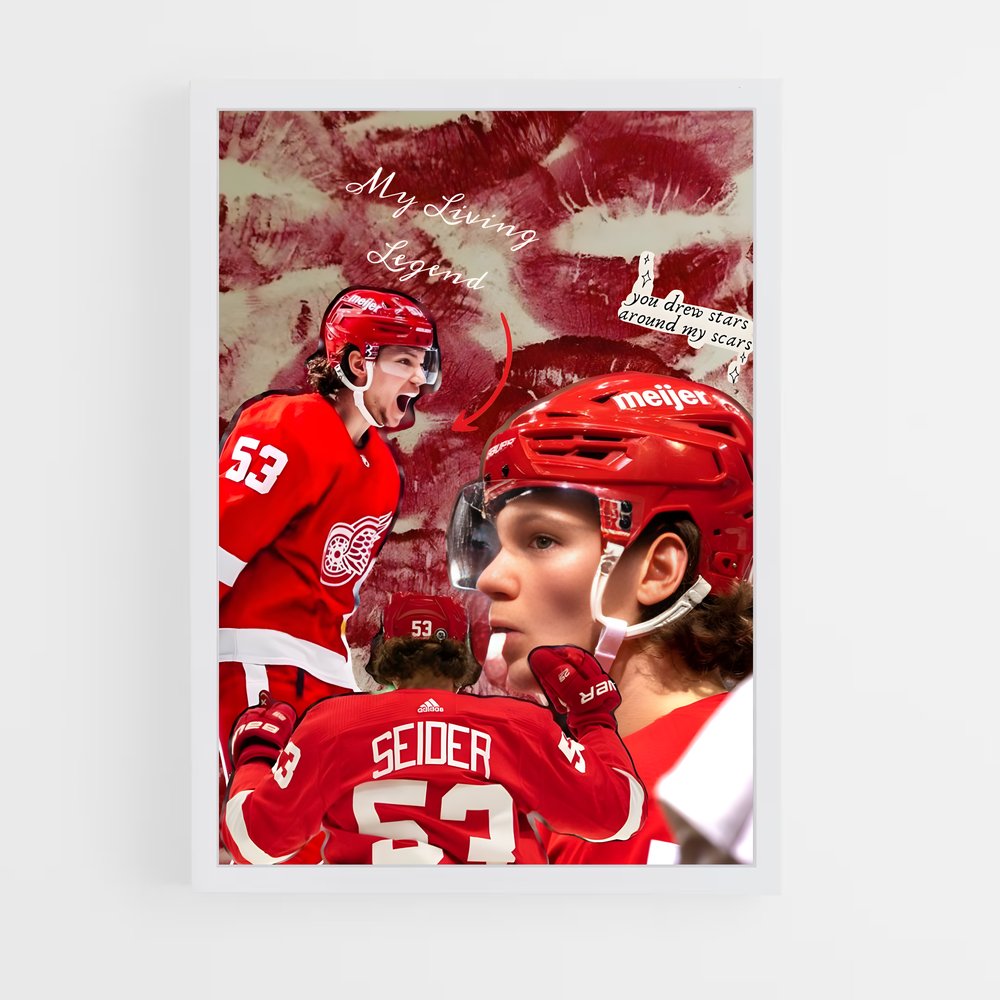 Poster La Force de l'Équipe – affiche Hockey sur glace (vue 3)